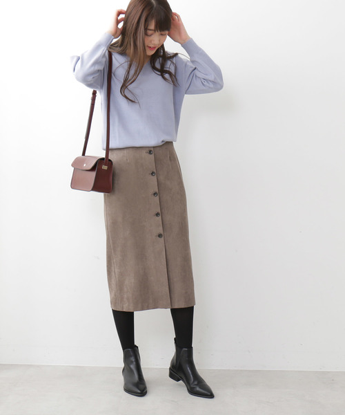 N.（N. Natural Beauty Basic）（エヌエヌナチュラルビューティーベーシック）の「◆ウォームハイゲージニット（ニット/セーター・レディース・ブラック/ベージュ/グレー/ブルー/ボルドー・MEDIUM）」の17枚目の写真