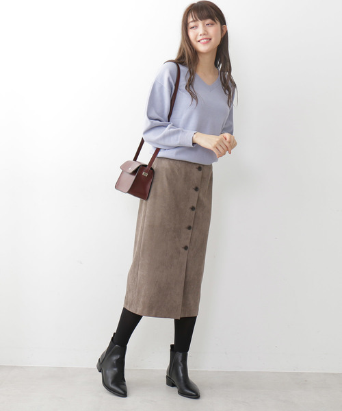 N.（N. Natural Beauty Basic）（エヌエヌナチュラルビューティーベーシック）の「◆ウォームハイゲージニット（ニット/セーター・レディース・ブラック/ベージュ/グレー/ブルー/ボルドー・MEDIUM）」の22枚目の写真