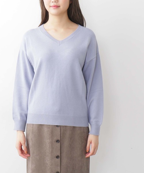 N.（N. Natural Beauty Basic）（エヌエヌナチュラルビューティーベーシック）の「◆ウォームハイゲージニット（ニット/セーター・レディース・ブラック/ベージュ/グレー/ブルー/ボルドー・MEDIUM）」の10枚目の写真