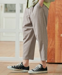 MONO-MART | TRタックワイドパンツ テーパードスラックス/アンクルワイドシルエット(MONO-MART)(スラックス)