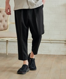 MONO-MART | TRタックワイドパンツ テーパードスラックス/アンクルワイドシルエット(MONO-MART)(スラックス)