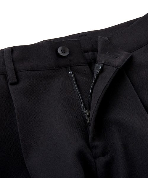 MONO-MART(モノマート)の「TRタックワイドパンツ テーパードスラックス/アンクルワイドシルエット(MONO-MART)(スラックス・メンズ・チャコールグレー/ブラック/ネイビー/モカ/グレー系その他/ベージュ系その他/キャメル/グレー系その他2/ベージュ系その他3/ベージュ系その他2・S/M/L)」の16枚目の写真