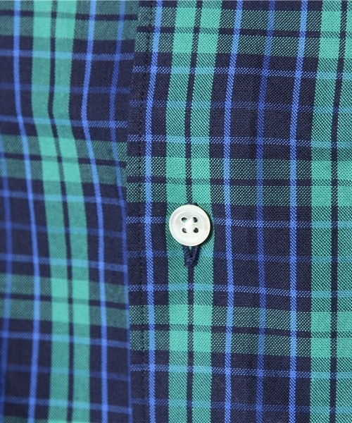 BEAUTY&YOUTH UNITED ARROWS（ビューティーアンドユースユナイテッドアローズ）の「BY オックスフォード タータン/チェック ボタンダウンシャツ◆§（シャツ/ブラウス・メンズ・レッド/ダークグリーン/コバルトブルー・X-SMALL/SMALL/MEDIUM/LARGE/X-LARGE）」の9枚目の写真