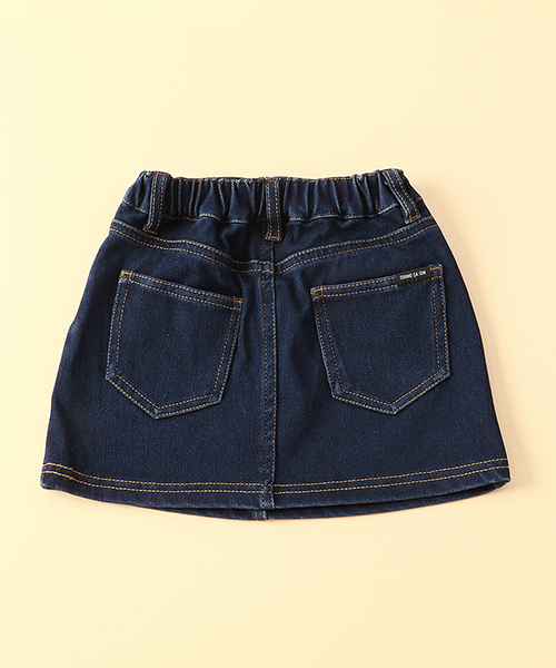 COMME CA ISM(コムサイズム)の「ジャージーストレッチツイル タイトスカート(スカート・キッズ・ブラック/ネイビー・80cm/90cm)」の9枚目の写真