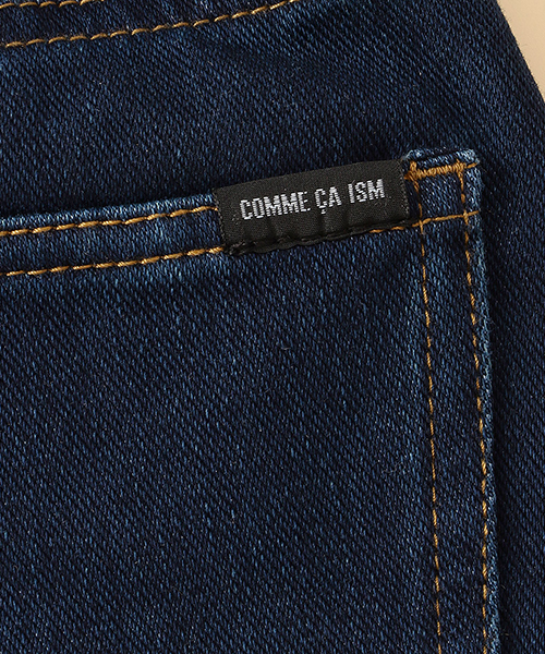 COMME CA ISM(コムサイズム)の「ジャージーストレッチツイル タイトスカート(スカート・キッズ・ブラック/ネイビー・80cm/90cm)」の6枚目の写真