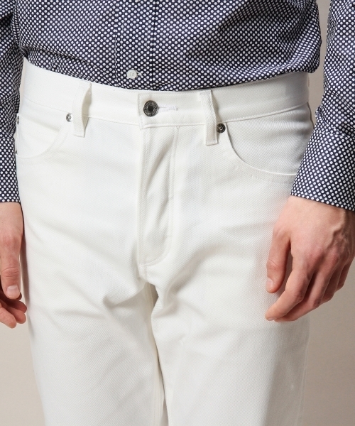 BEAUTY&YOUTH UNITED ARROWS（ビューティーアンドユースユナイテッドアローズ）の「BY ホワイト/デニム 5ポケット（bg4） ◆（デニムパンツ・メンズ・ホワイト・28inch/32inch/30inch/34inch）」の5枚目の写真