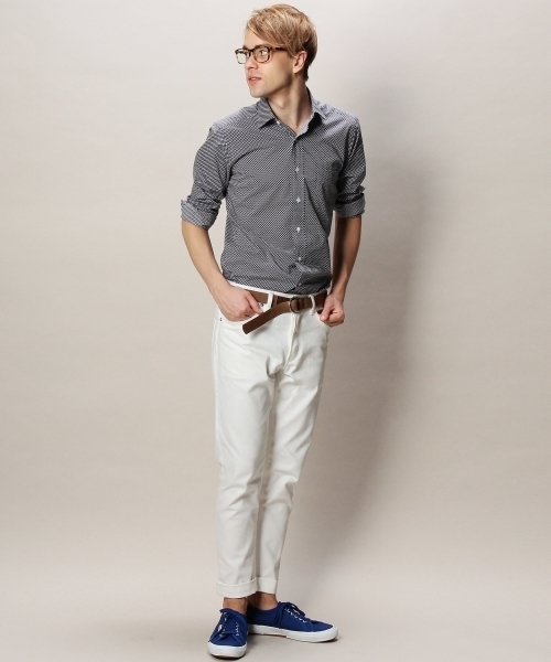 BEAUTY&YOUTH UNITED ARROWS（ビューティーアンドユースユナイテッドアローズ）の「BY ホワイト/デニム 5ポケット（bg4） ◆（デニムパンツ・メンズ・ホワイト・28inch/32inch/30inch/34inch）」の3枚目の写真