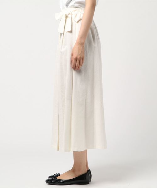 rps（アールピーエス）の「ラップ風スカート（スカート・レディース・オフホワイト/ダークベージュ/グリーン/ライトカーキ・M）」の5枚目の写真