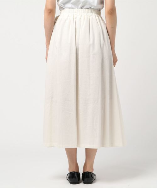 rps（アールピーエス）の「ラップ風スカート（スカート・レディース・オフホワイト/ダークベージュ/グリーン/ライトカーキ・M）」の6枚目の写真