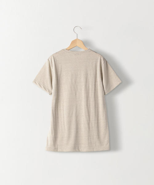 Steven Alan（スティーブンアラン）の「＜Steven Alan＞WASHABLE SHORT SLEEVE TEE SHIRT/Tシャツ（Tシャツ/カットソー・レディース・ブラック/ベージュ/ロイヤルブルー/オフホワイト/ケリー・FREE）」の6枚目の写真