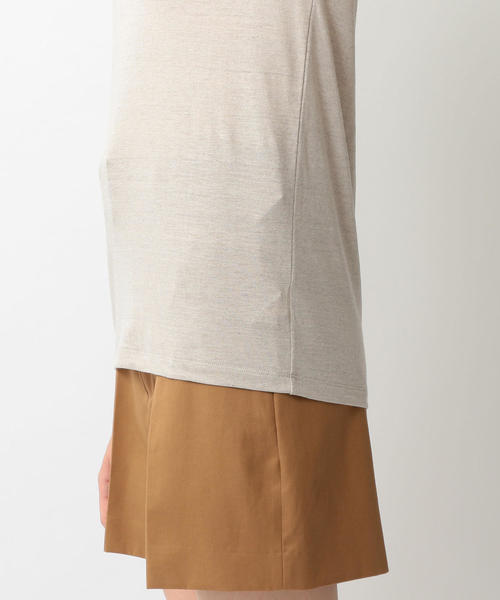 Steven Alan（スティーブンアラン）の「＜Steven Alan＞WASHABLE SHORT SLEEVE TEE SHIRT/Tシャツ（Tシャツ/カットソー・レディース・ブラック/ベージュ/ロイヤルブルー/オフホワイト/ケリー・FREE）」の18枚目の写真
