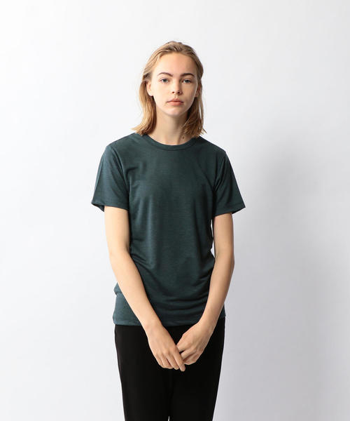 Steven Alan（スティーブンアラン）の「＜Steven Alan＞WASHABLE SHORT SLEEVE TEE SHIRT/Tシャツ（Tシャツ/カットソー・レディース・ブラック/ベージュ/ロイヤルブルー/オフホワイト/ケリー・FREE）」の11枚目の写真