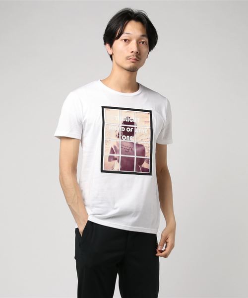 JACKROSE(ジャックローズ)の「エンボスガールTシャツ(Tシャツ/カットソー・メンズ・ホワイト/ブラック・M/L)」の14枚目の写真