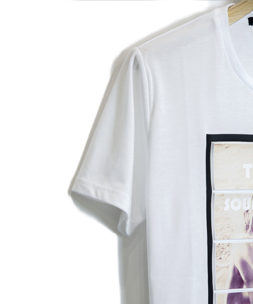 JACKROSE(ジャックローズ)の「エンボスガールTシャツ(Tシャツ/カットソー・メンズ・ホワイト/ブラック・M/L)」の10枚目の写真