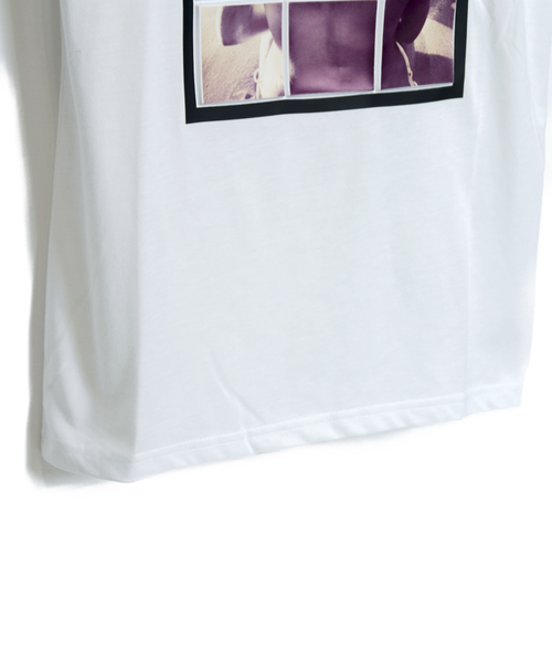 JACKROSE(ジャックローズ)の「エンボスガールTシャツ(Tシャツ/カットソー・メンズ・ホワイト/ブラック・M/L)」の5枚目の写真