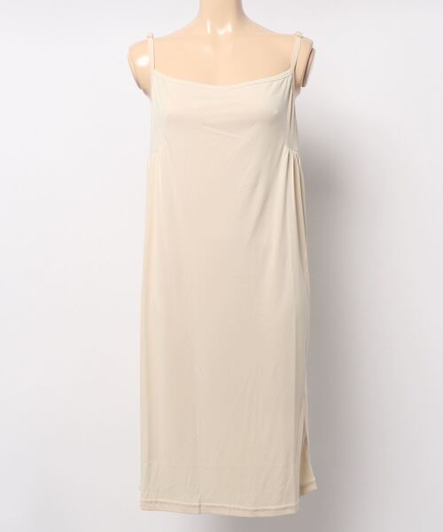 KOBE LETTUCE（コウベレタス）の「3type[スカート／パンツ／ワンピース]ミディアム丈ペチコートインナー（その他アンダーウェア/インナー・レディース・ベージュ系その他/ライトベージュ/ブラック系その他/ブラック系その他2/ベージュ系その他2/ブラック/ベージュ系/ブラック系/ベージュ/ベージュ系1/ブラック系2/ブラック系1・1/2/3/4）」の10枚目の写真