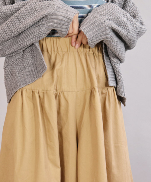 s.t.closet frabjous(エスティクローゼットフラブジャス)の「【s.t.closet frabjous/エスティ・クローゼット・フラブジャス】フレアパンツ(その他パンツ・レディース・ブラック/ベージュ/ネイビー・FREE)」の8枚目の写真