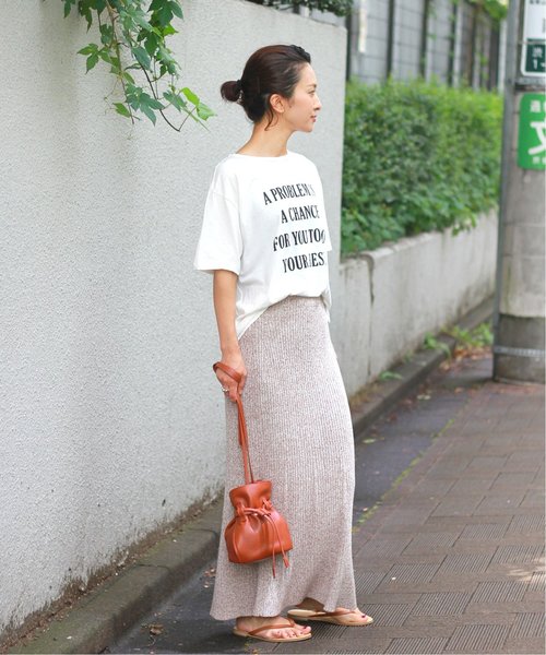 JOURNAL STANDARD relume(ジャーナルスタンダード レリューム)の「ウォッシャブルコットンシルクスカート◆(スカート・レディース・ネイビー/ブラウン・FREE)」の15枚目の写真