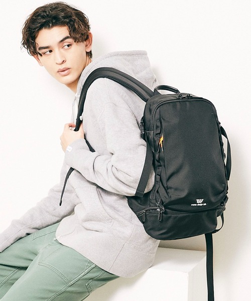 wdl.（ワームデザインラボ）の「【wdl.】DELTA / LIGHT PACK（バックパック/リュック・レディース・ブラック/ネイビー・FREE）」の20枚目の写真