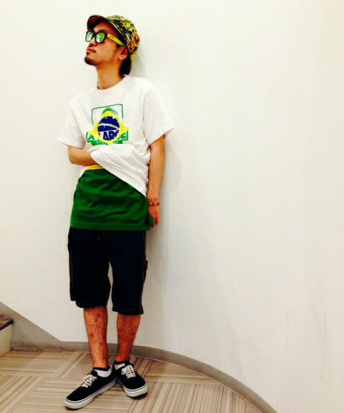 XLARGE(エクストララージ)の「S/S T NATIONAL FLAG OG(Tシャツ/カットソー・メンズ・ホワイト/ネイビー/グリーン/ブラック/バーガンディー・SMALL/MEDIUM/X-LARGE/LARGE)」の20枚目の写真