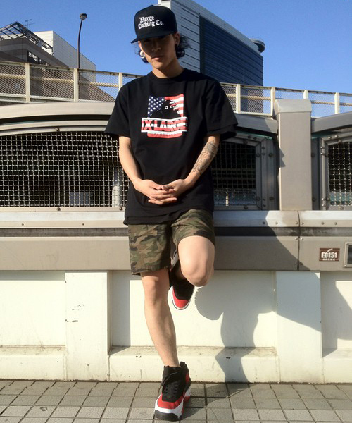 XLARGE(エクストララージ)の「S/S T NATIONAL FLAG OG(Tシャツ/カットソー・メンズ・ホワイト/ネイビー/グリーン/ブラック/バーガンディー・SMALL/MEDIUM/X-LARGE/LARGE)」の15枚目の写真