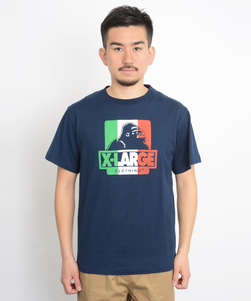 XLARGE(エクストララージ)の「S/S T NATIONAL FLAG OG(Tシャツ/カットソー・メンズ・ホワイト/ネイビー/グリーン/ブラック/バーガンディー・SMALL/MEDIUM/X-LARGE/LARGE)」の17枚目の写真