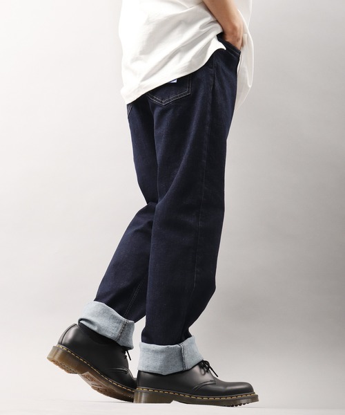 OUTDOOR PRODUCTS APPAREL（アウトドアプロダクツアパレル）の「OUTDOOR ストレッチデニムレギュラーフィットジーンズ（デニムパンツ・メンズ・ブルー/インディゴブルー/ネイビー・88/79/82/91/85/76）」の7枚目の写真
