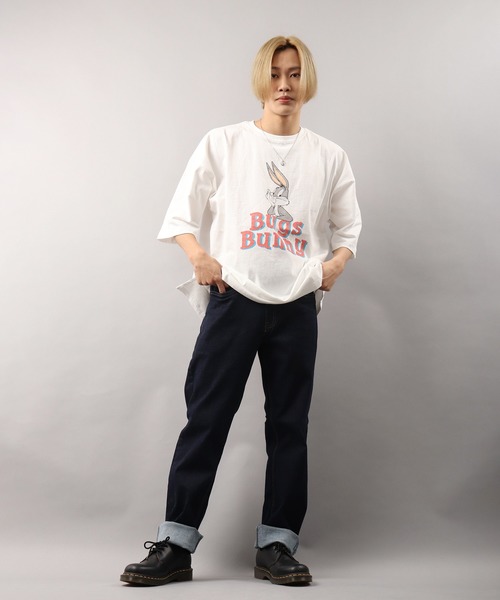OUTDOOR PRODUCTS APPAREL（アウトドアプロダクツアパレル）の「OUTDOOR ストレッチデニムレギュラーフィットジーンズ（デニムパンツ・メンズ・ブルー/インディゴブルー/ネイビー・88/79/82/91/85/76）」の8枚目の写真