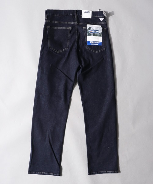OUTDOOR PRODUCTS APPAREL（アウトドアプロダクツアパレル）の「OUTDOOR ストレッチデニムレギュラーフィットジーンズ（デニムパンツ・メンズ・ブルー/インディゴブルー/ネイビー・88/79/82/91/85/76）」の5枚目の写真