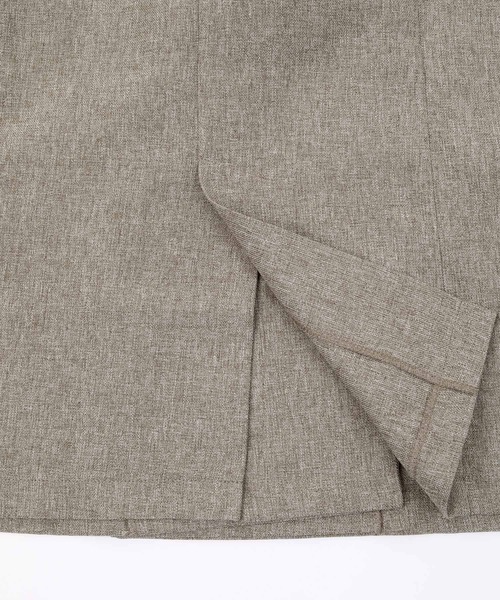 UR'S（ユアーズ）の「ﾘﾈﾝﾗｲｸﾀﾞﾌﾞﾙｼﾞｬｹｯﾄ（テーラードジャケット・レディース・サンドベージュ/グレイッシュベージュ/ブラウン・S/M/L）」の13枚目の写真