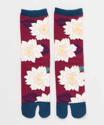 カヤ（カヤ）の「【カヤ】足袋型くつ下23～25cm 葉菊（ソックス/靴下）」