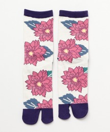 カヤ（カヤ）の「【カヤ】足袋型くつ下23～25cm 葉菊（ソックス/靴下）」