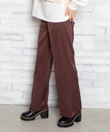 WEGO | WEGO/センタープレスカラーパンツ(スラックス)