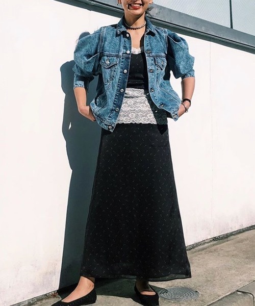 HOLIDAY（ホリデイ）の「PUFF SLEEVE DENIM JACKET (HARD WASH