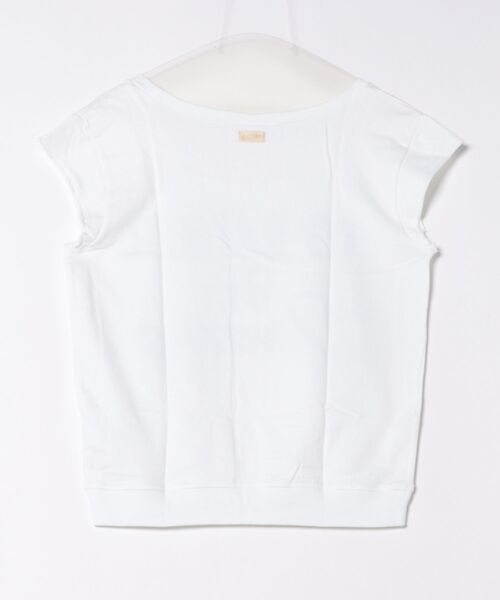 DIMENSIONE danza(ディメンシオーネ ダンツァ)の「メッセージプリントスウェットカットソー(Tシャツ/カットソー・レディース・ホワイト/ネイビー/ライトグレー・MEDIUM/SMALL/X-SMALL)」の10枚目の写真