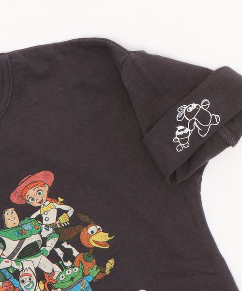 GLOBAL WORK(グローバルワーク)の「【キッズ】Disney/プリントT7分袖/ 862373(Tシャツ/カットソー・キッズ・ライトピンク/ブラック/ネイビー/ダークグレー・130cm/140cm/100cm/110cm/120cm)」の19枚目の写真