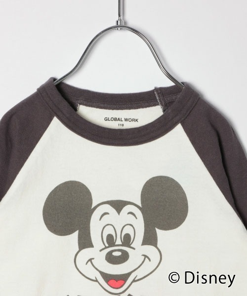 GLOBAL WORK(グローバルワーク)の「【キッズ】Disney/プリントT7分袖/ 862373(Tシャツ/カットソー・キッズ・ライトピンク/ブラック/ネイビー/ダークグレー・130cm/140cm/100cm/110cm/120cm)」の9枚目の写真
