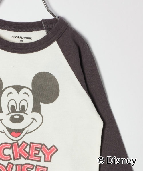 GLOBAL WORK(グローバルワーク)の「【キッズ】Disney/プリントT7分袖/ 862373(Tシャツ/カットソー・キッズ・ライトピンク/ブラック/ネイビー/ダークグレー・130cm/140cm/100cm/110cm/120cm)」の5枚目の写真