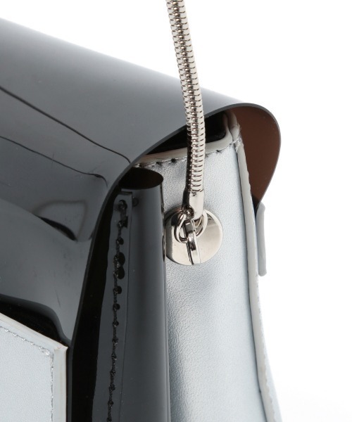 PAGEBOY（ページボーイ）の「PVCコンビショルダーBAG（ショルダーバッグ・レディース・ブラック/オフホワイト・FREE）」の21枚目の写真