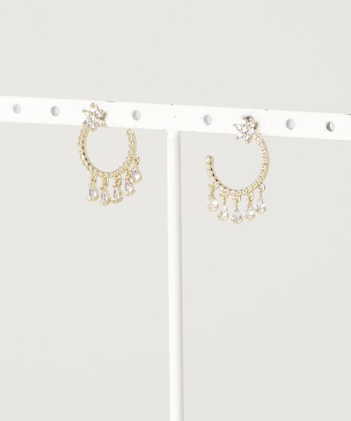 LA VORAGINE(ラ ヴォラジネ)の「両耳用ピアス ジルコン/チェーン(ピアス(両耳用)・レディース・A/B/C/F/E/G/D/その他5/その他12/その他9/その他10/その他11/その他6/その他7/その他8/その他/その他2/その他4/その他3/その他1/その他17/その他16/その他15/その他13/その他14/その他18/その他19/その他20/その他21/その他25/その他24/その他23/その他22/その他26/その他27/その他28/O/P/Q/R/S/T/I/J/K/L/M/N/H・FREE)」の12枚目の写真