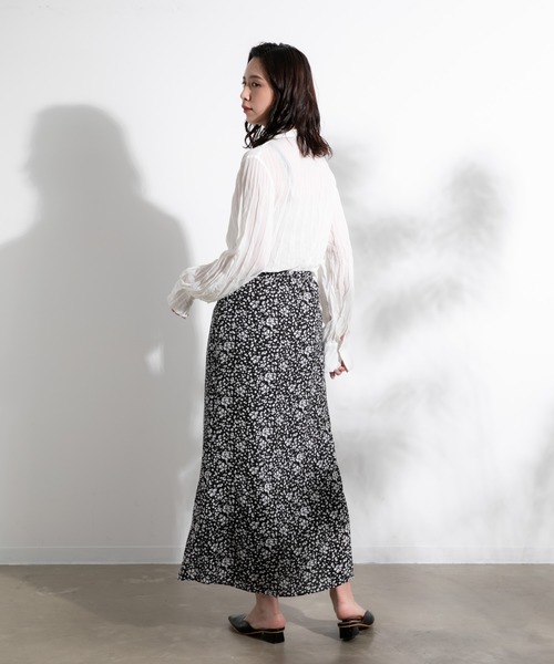 Aunt Marie's(アントマリーズ)の「クリンクルバンドカラーシャツ/ AUNT MARIE'S(シャツ/ブラウス・レディース・ホワイト/ブラック/ベージュ/ライトグリーン・FREE)」の21枚目の写真