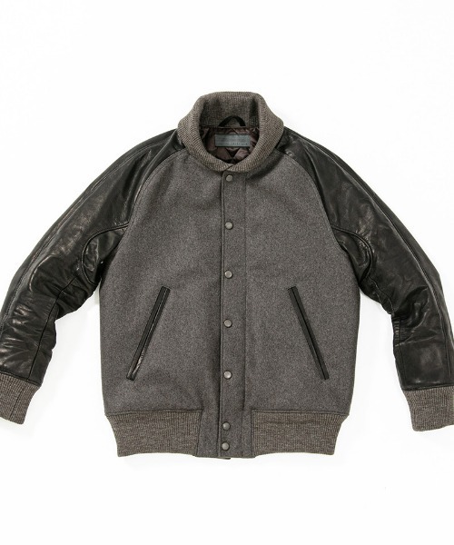 ACANTHUS(アカンサス)の「mj7215-Studium Jacket スタジャン(スタジャン・メンズ・ブラック/ネイビー/グレー系その他・M/S/L/XL)」の14枚目の写真