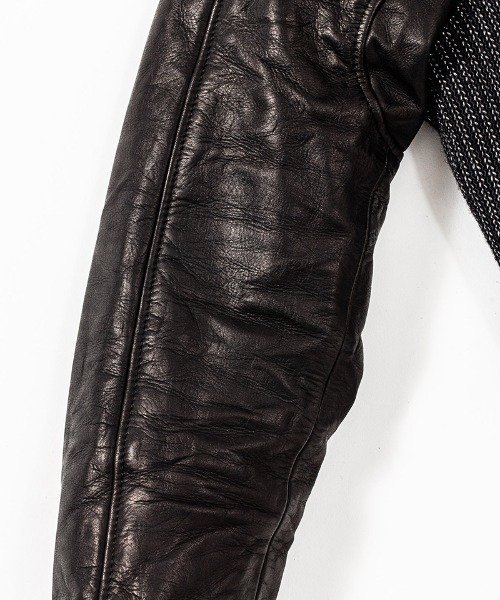 ACANTHUS(アカンサス)の「mj7215-Studium Jacket スタジャン(スタジャン・メンズ・ブラック/ネイビー/グレー系その他・M/S/L/XL)」の22枚目の写真