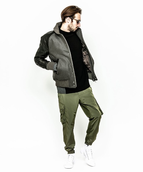 ACANTHUS(アカンサス)の「mj7215-Studium Jacket スタジャン(スタジャン・メンズ・ブラック/ネイビー/グレー系その他・M/S/L/XL)」の19枚目の写真