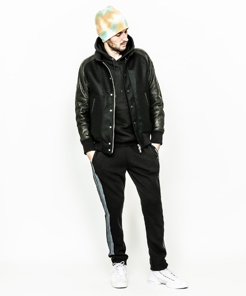 ACANTHUS(アカンサス)の「mj7215-Studium Jacket スタジャン(スタジャン・メンズ・ブラック/ネイビー/グレー系その他・M/S/L/XL)」の13枚目の写真