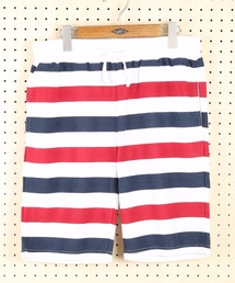 【OUTDOOR PRODUCTS】総柄ショーツ 裏毛プリント ウェストリブ仕様