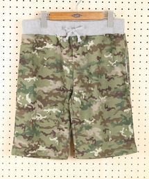 【OUTDOOR PRODUCTS】総柄ショーツ　裏毛プリント　ウェストリブ仕様