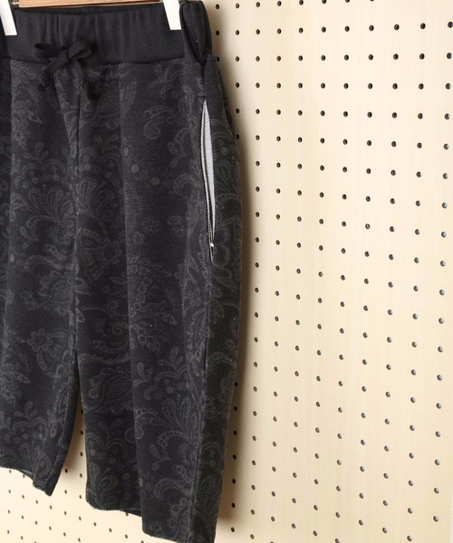 OUTDOOR PRODUCTS(アウトドアプロダクツ)の「【OUTDOOR PRODUCTS】総柄ショーツ 裏毛プリント ウェストリブ仕様(スウェットパンツ・メンズ・ホワイト/ブラック/カーキ/ネイビー/グリーン/ライトブルー/スミクロ/グレー/レッド/ブルー・LARGE/X-LARGE/MEDIUM/SMALL)」の18枚目の写真