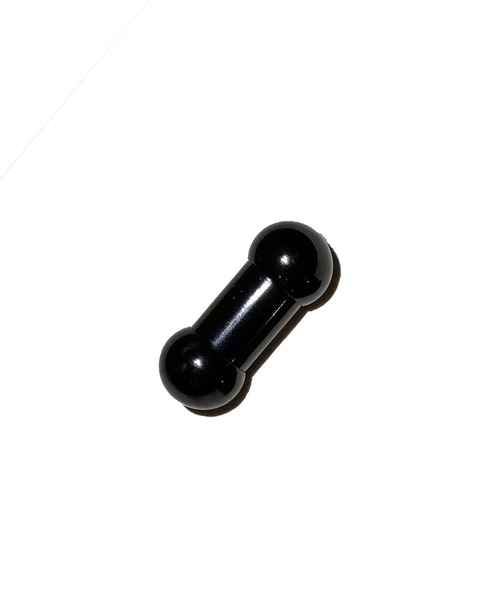 MORPH(モルフ)の「MORPH モルフ バーベルボディーピアス 0ゲージ 8mm~10mm(ピアス(片耳用)・メンズ・ブラック・8/10)」の1枚目の写真