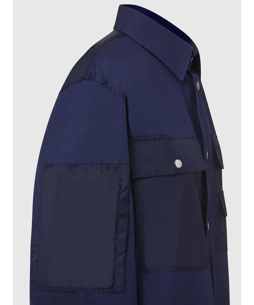 DIESEL（ディーゼル）の「メンズ ナイロン 切り替え コットンツイル 